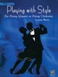 PLAYING WITH STYLE VIOLIN 1 STRING ENSEMBLE cover